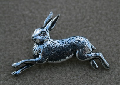 Bild von Hase fl�chtend