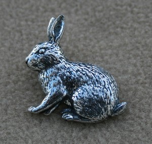 Bild von Hase sitzend