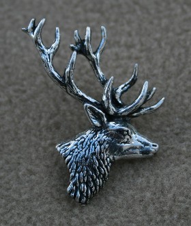 Bild von Hirschkopf-Profil